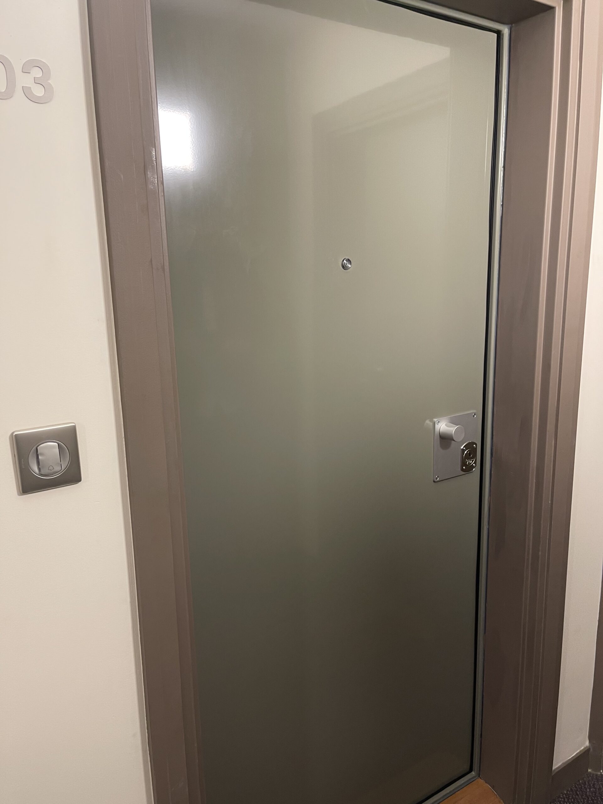 Serrure multipoints installée par France Serrurerie